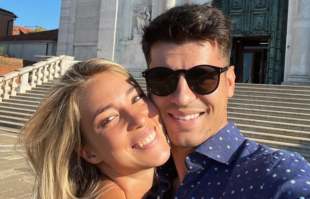 Alvaro Morata e Alice Campello a Venezia