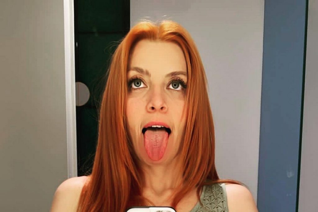Selfie della cantante Noemi