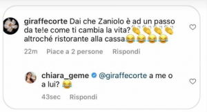 chiara geme zaniolo