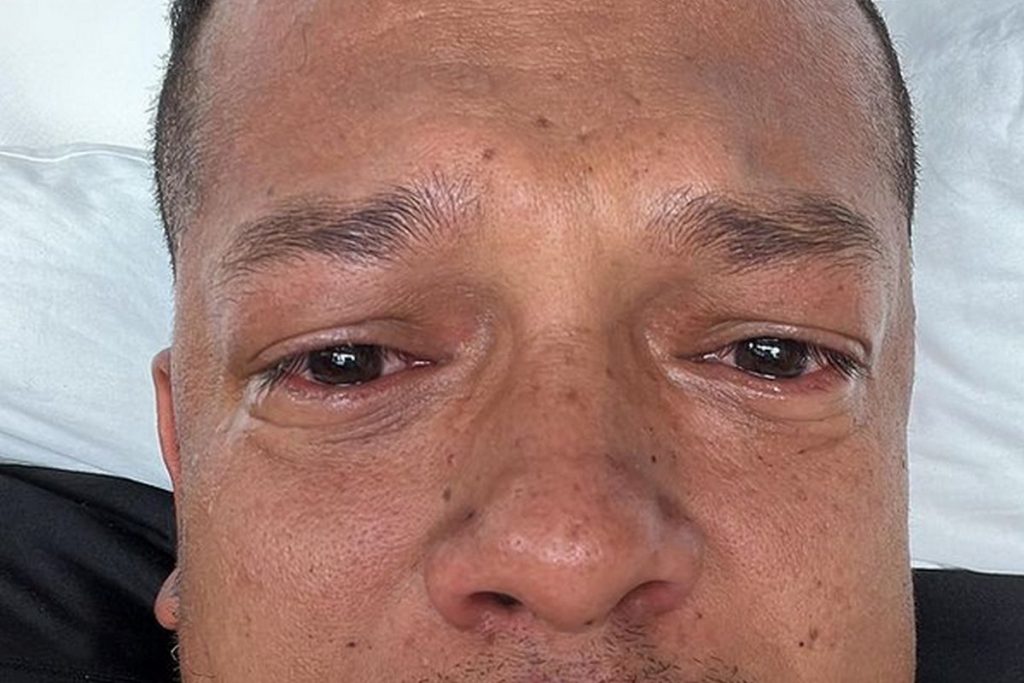Guarin in lacrime