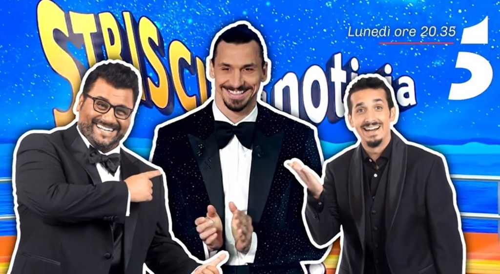Ibrahimovic Striscia La Notizia