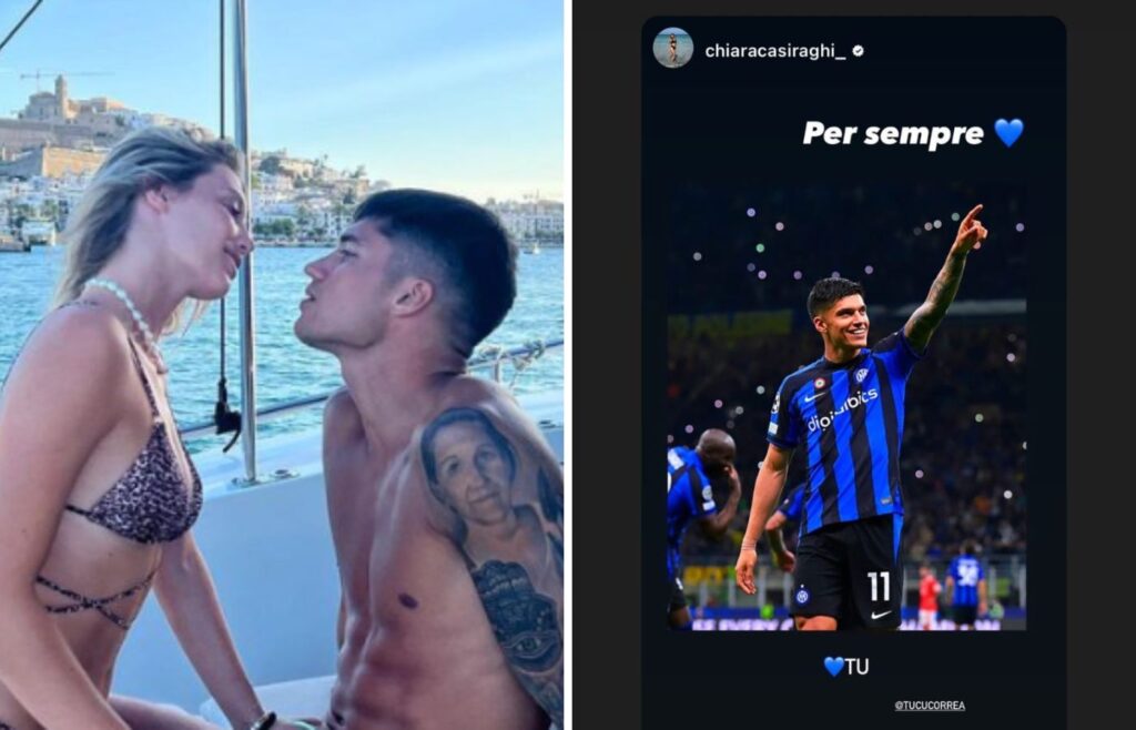 dedica correa gol champions