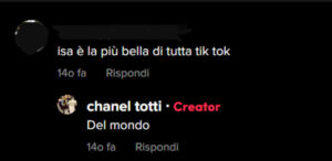 Il commento di Chanel sulla sorella Isabel