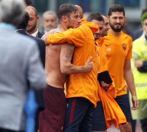 totti spalletti AS Roma v UC Sampdoria - Serie A