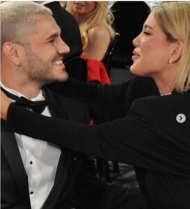 wanda icardi abbraccio