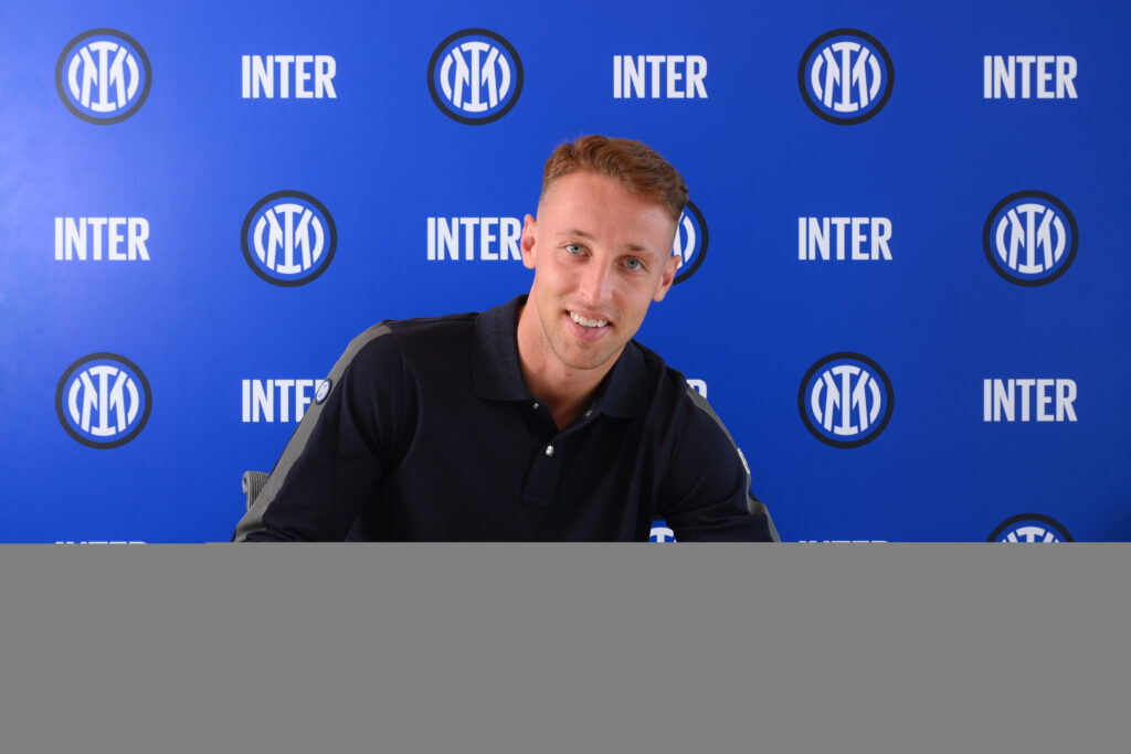 FC Internazionale Unveil New Signing Davide Frattesi