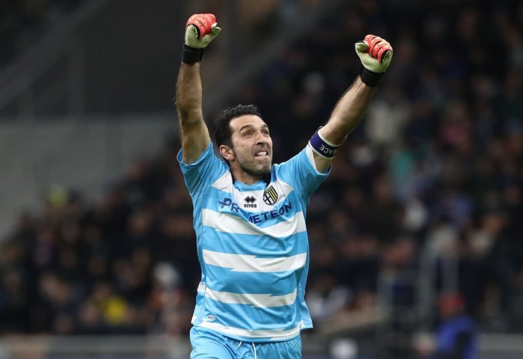buffon ritiro