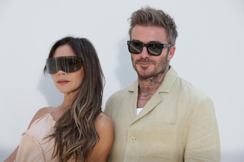 victoria beckham parcheggio
