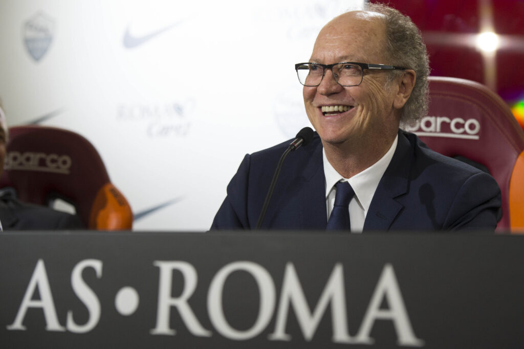 Paulo Roberto Falcao Visits As Roma Training Center