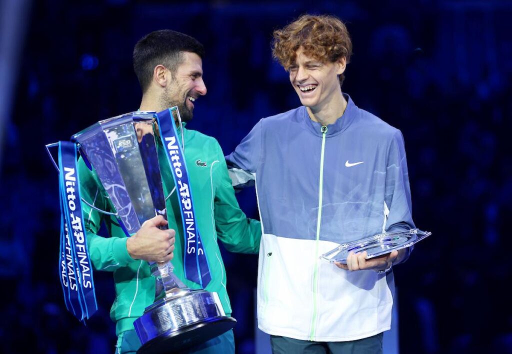 djokovic sinner torino