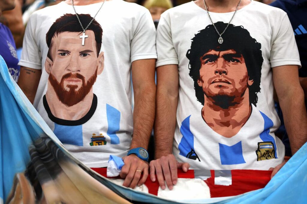 messi maradona