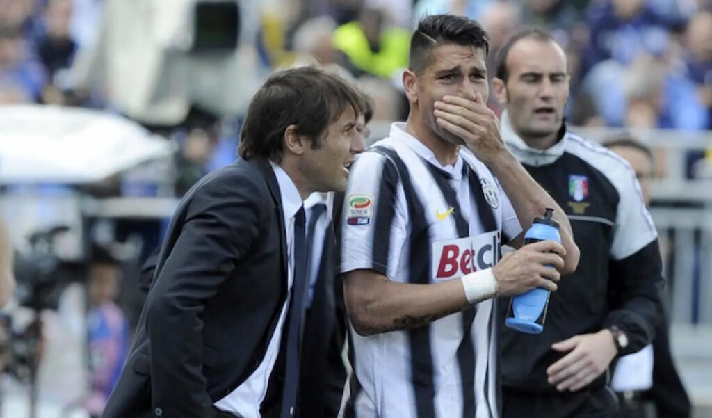 borriello allenamenti conte