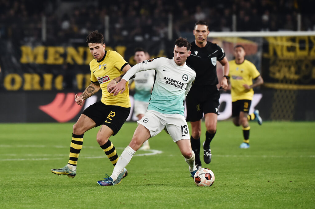 AEK Athens FC v Brighton &amp; Hove Albion: Group B - UEFA Europa League 2023/24