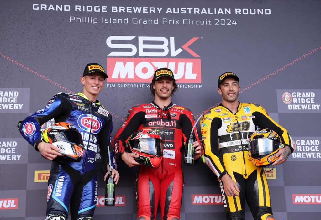 PODIO ITALIANO SUPERBIKE IANNONE