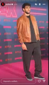 berrettini red carpet super sex netflix