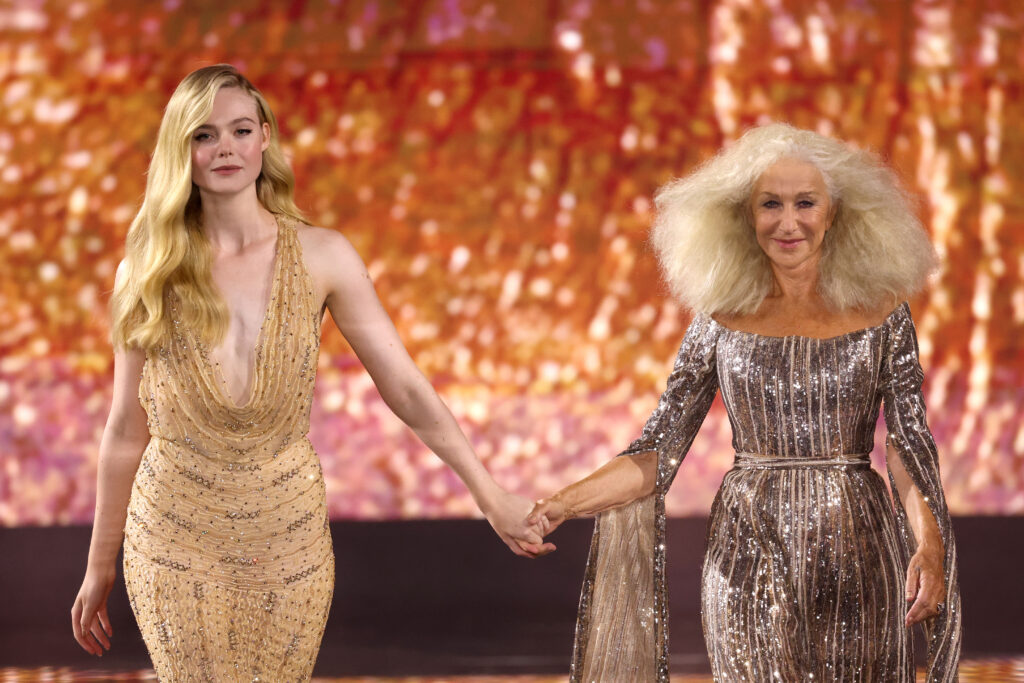 "Le Défilé L'Oréal Paris - Walk Your Worth" : Runway - Paris Fashion Week - Womenswear Spring/Summer 2024