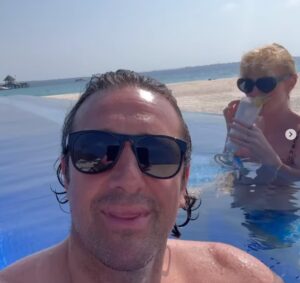 toni famiglia maldive