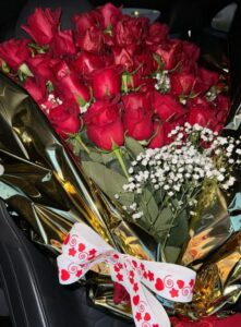 rose rosse chanel totti