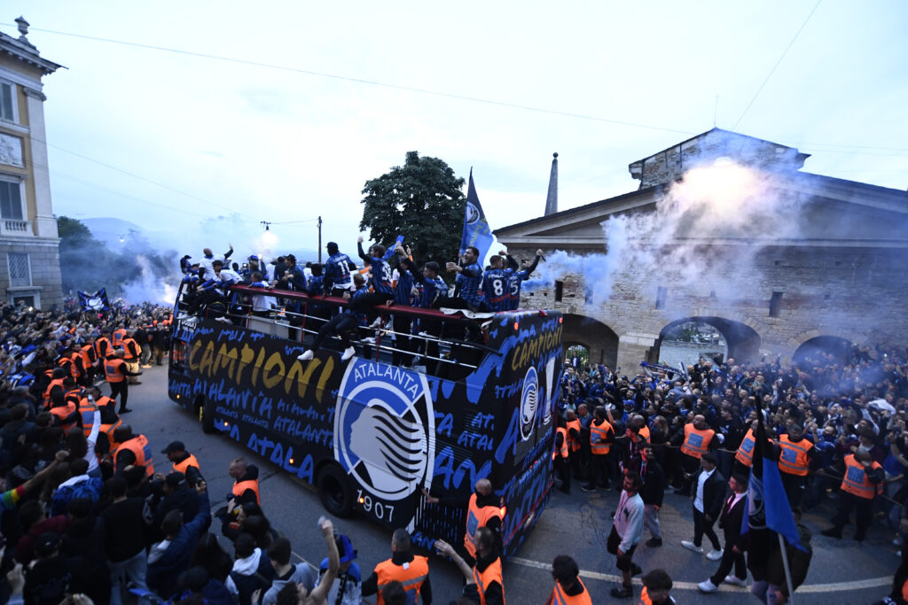 Atalanta BC Europa League Trophy Parade