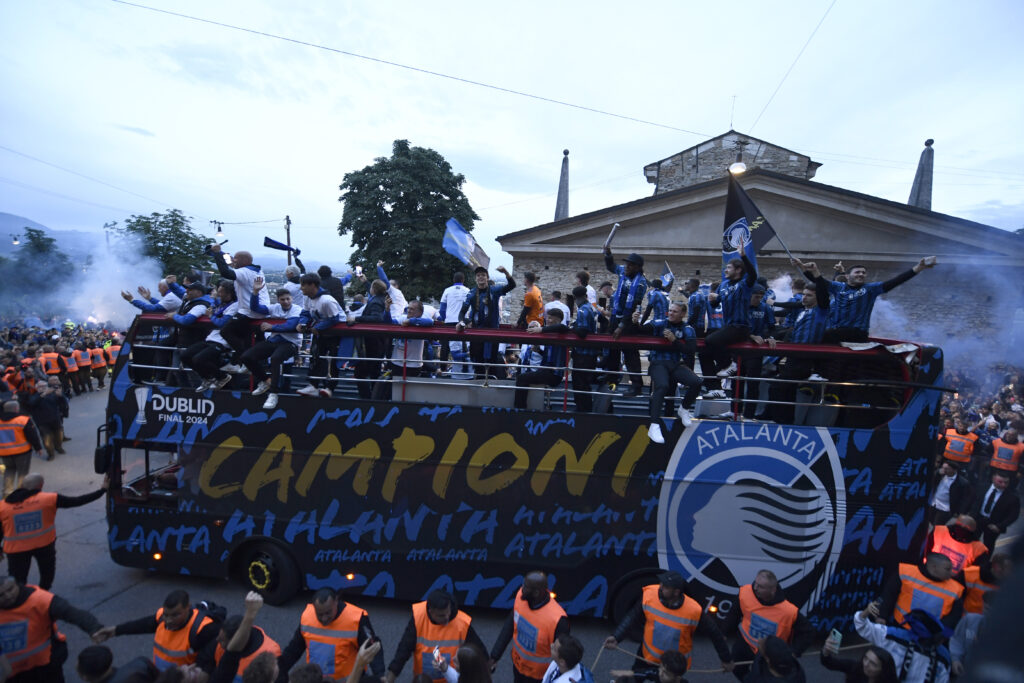 Atalanta BC Europa League Trophy Parade