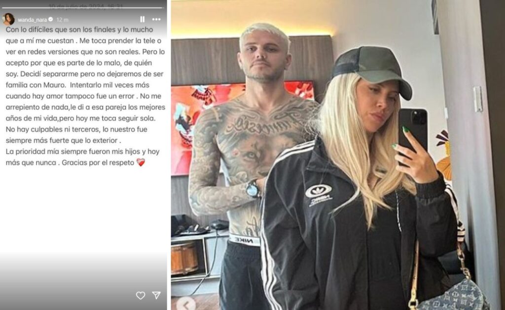 wanda nara separazione icardi