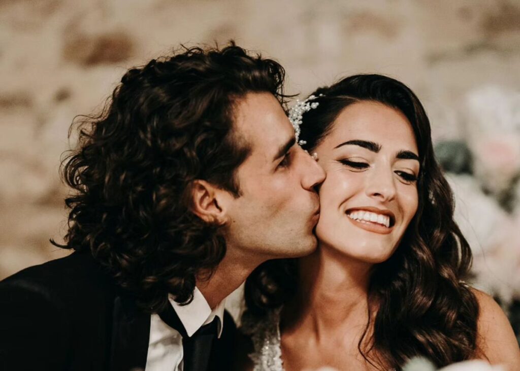 Tamberi e moglie
