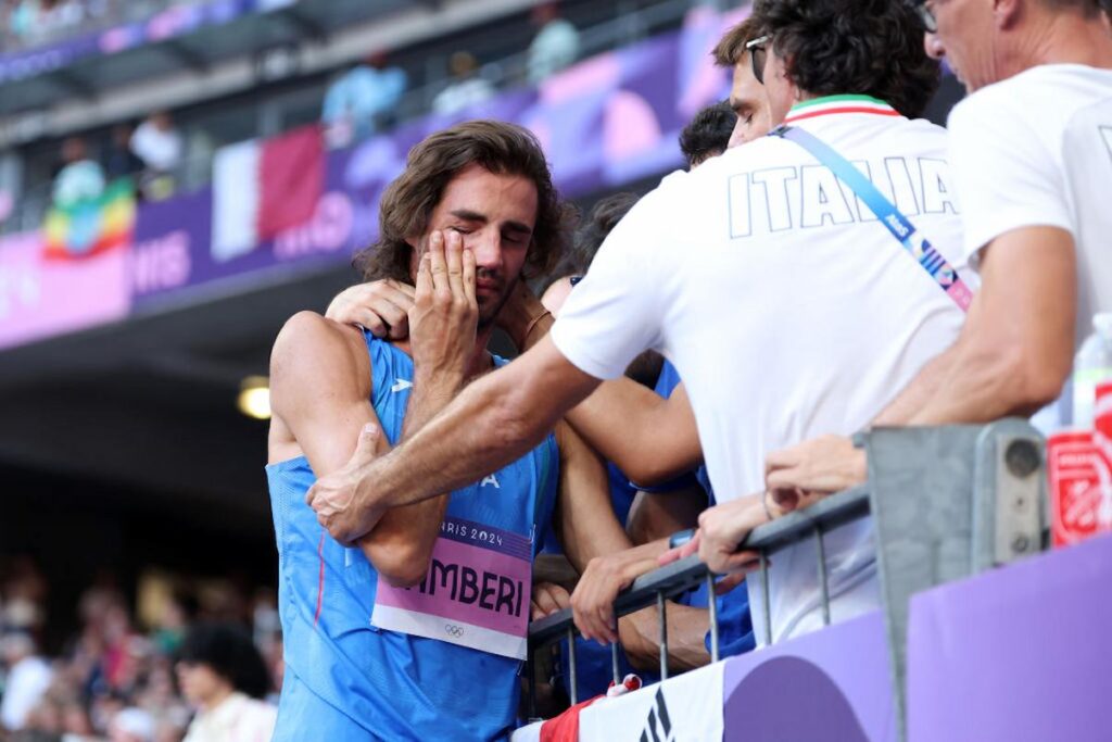 tamberi parigi finisce in lacrime