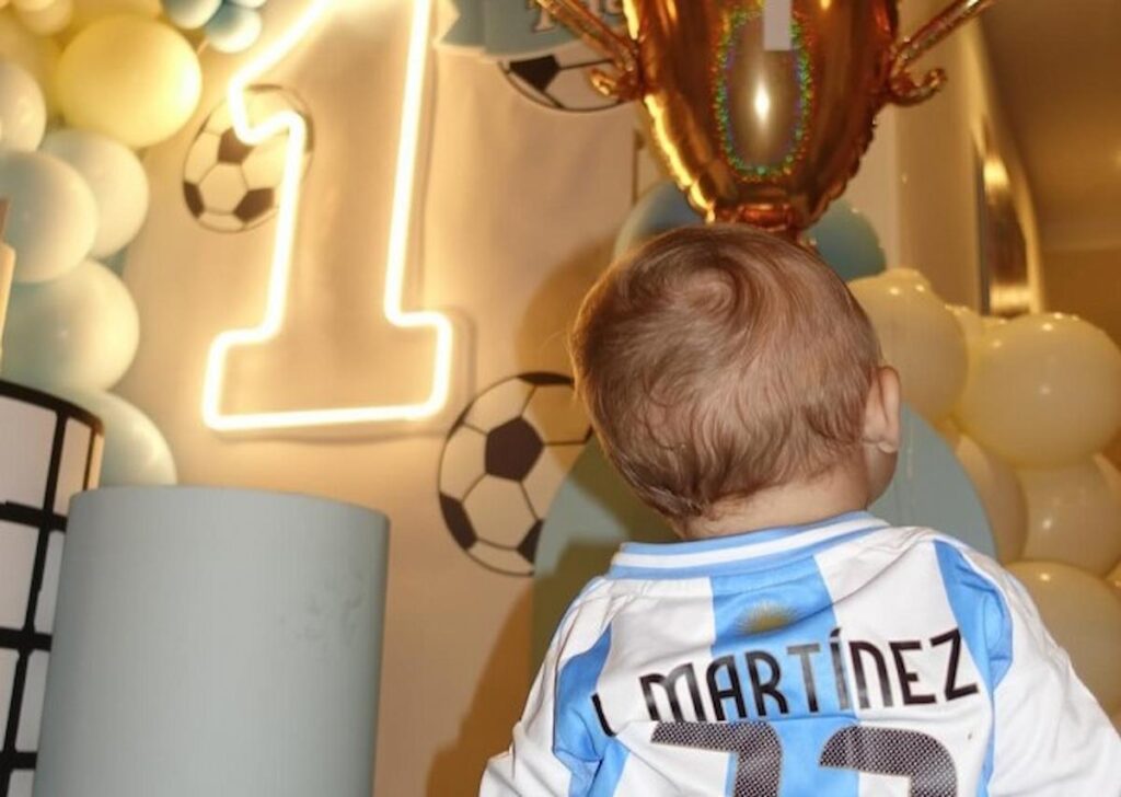 theo lautaro primo compleanno