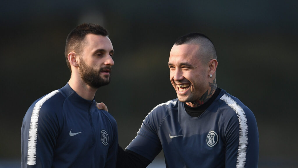 FC Internazionale Training Session And Press Conference