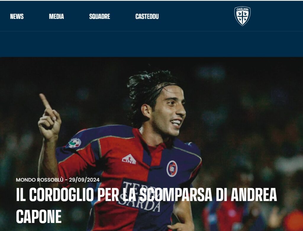 capone notizia sito cagliari