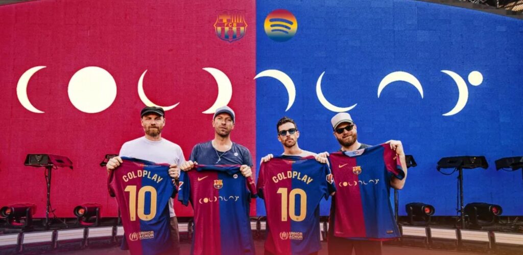 la foto pubblicata sul sito del barcellona, coldplay (1)