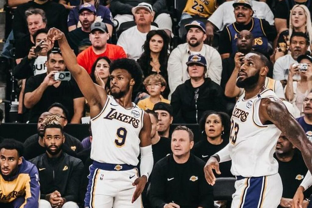 LeBron e Bronny James
