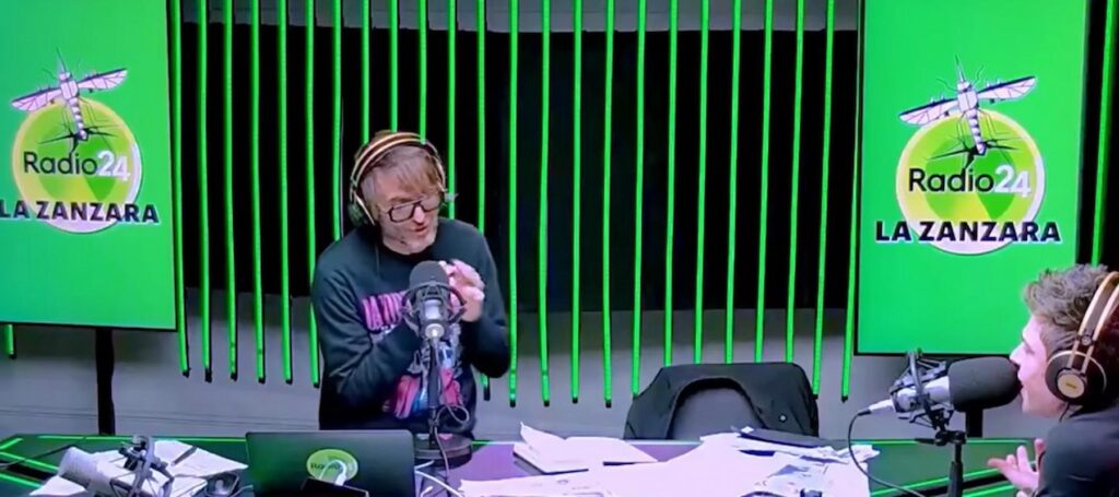 fedez a la zanzara con cruciani