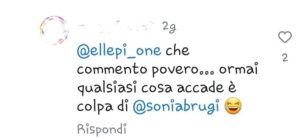 commnto utente a cui ha risposto bruganelli