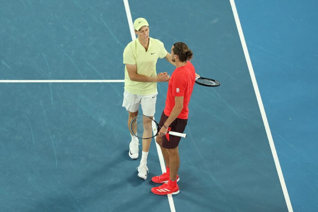 Sinner e Zverev