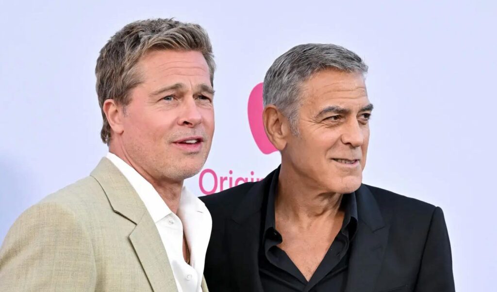 Brad Pitt e George Clooney