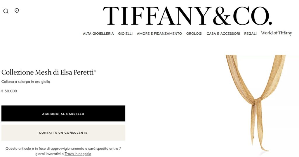 collana tony effe