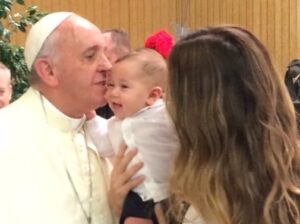 papa francesco jimena baron