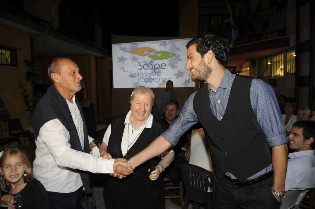 SS Lazio Players Attend A Charity Event
