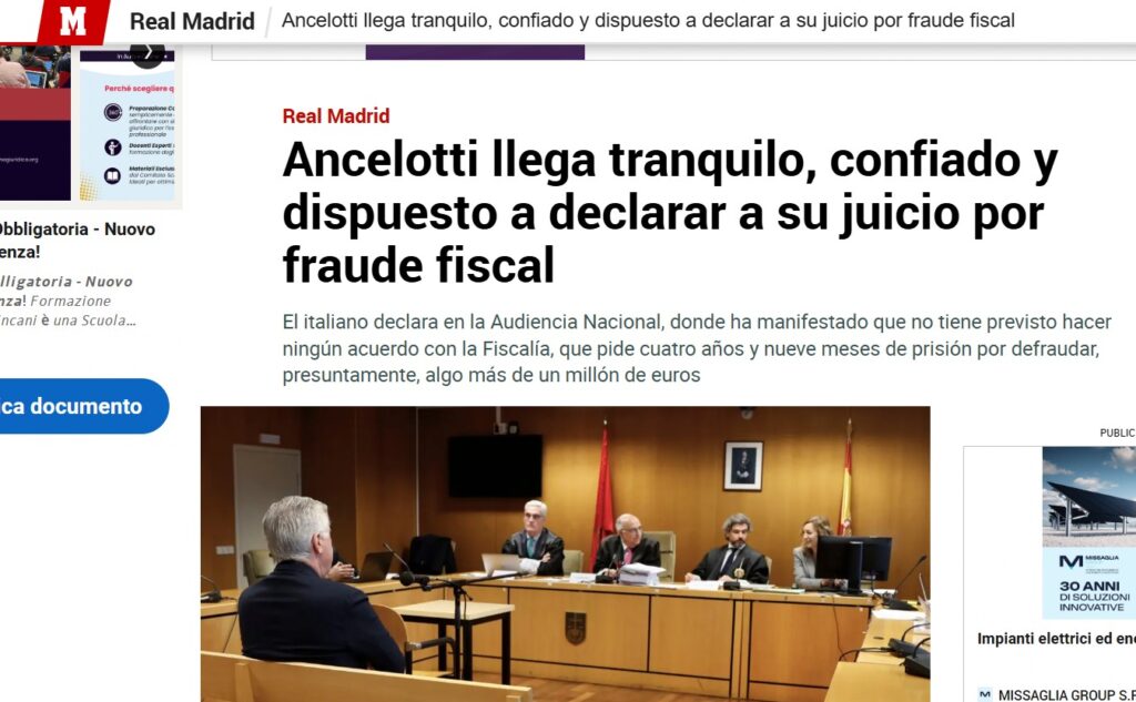 ancelotti su marca