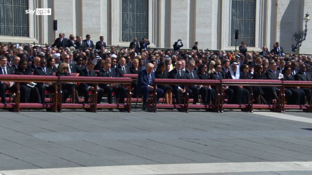 Trump Funerali Papa