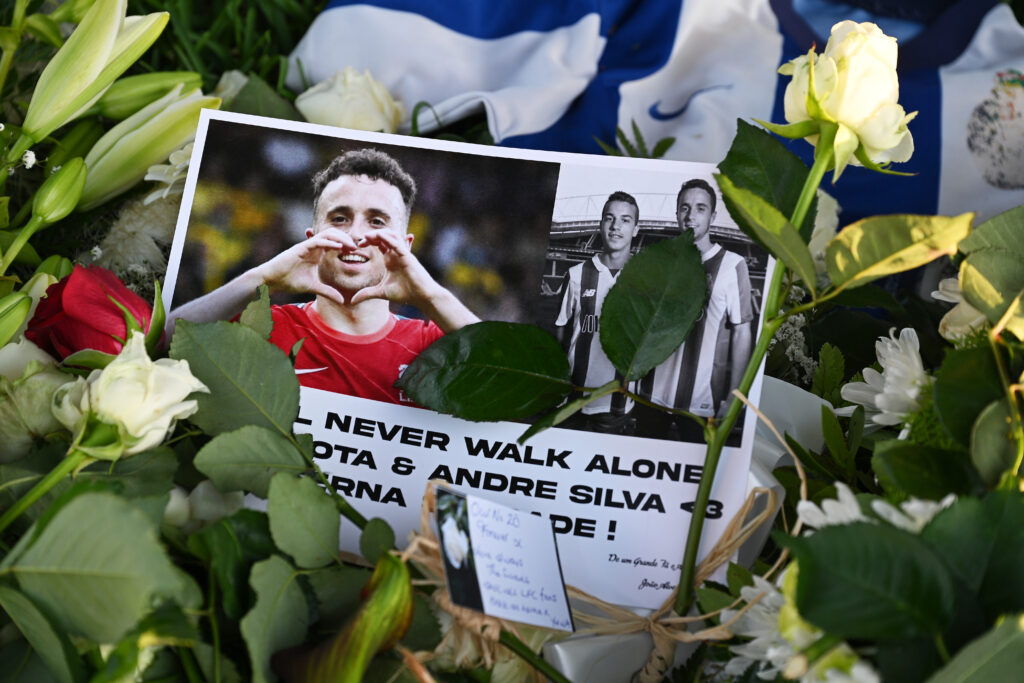 Public Memorial Held For Diogo Jota And Andre Silva In Their Hometown Of Gondomar