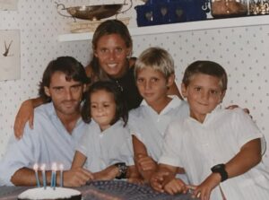 foto di famiglia mancini