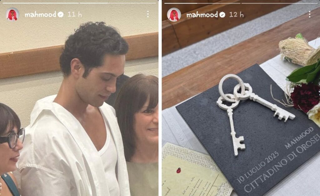 cittadinanza onoraria mahmood