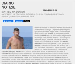 il ritiro dall'isola dei famosi notizia rai.it
