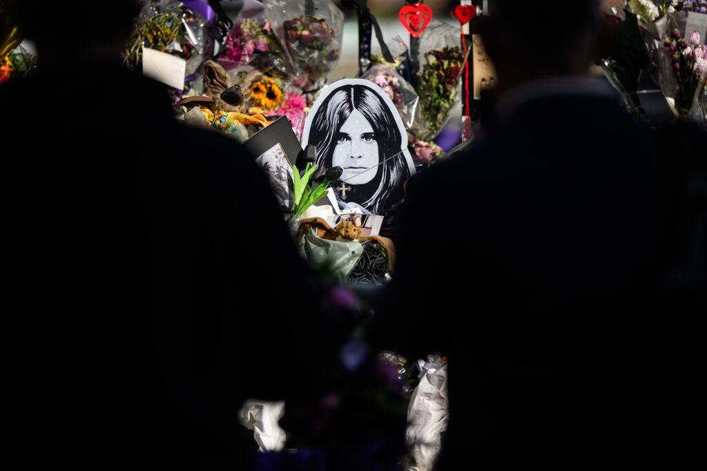 Heavy Metal Legend Ozzy Osbourne's Cortege Travels Through His Home City Of Birmingham