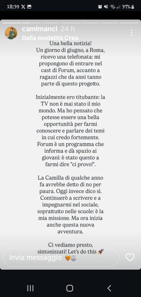 camilla mancini forum