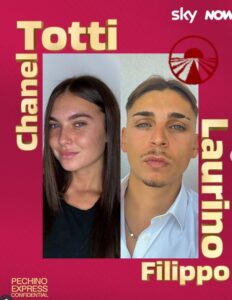 chanel totti filippo laurino pechino express