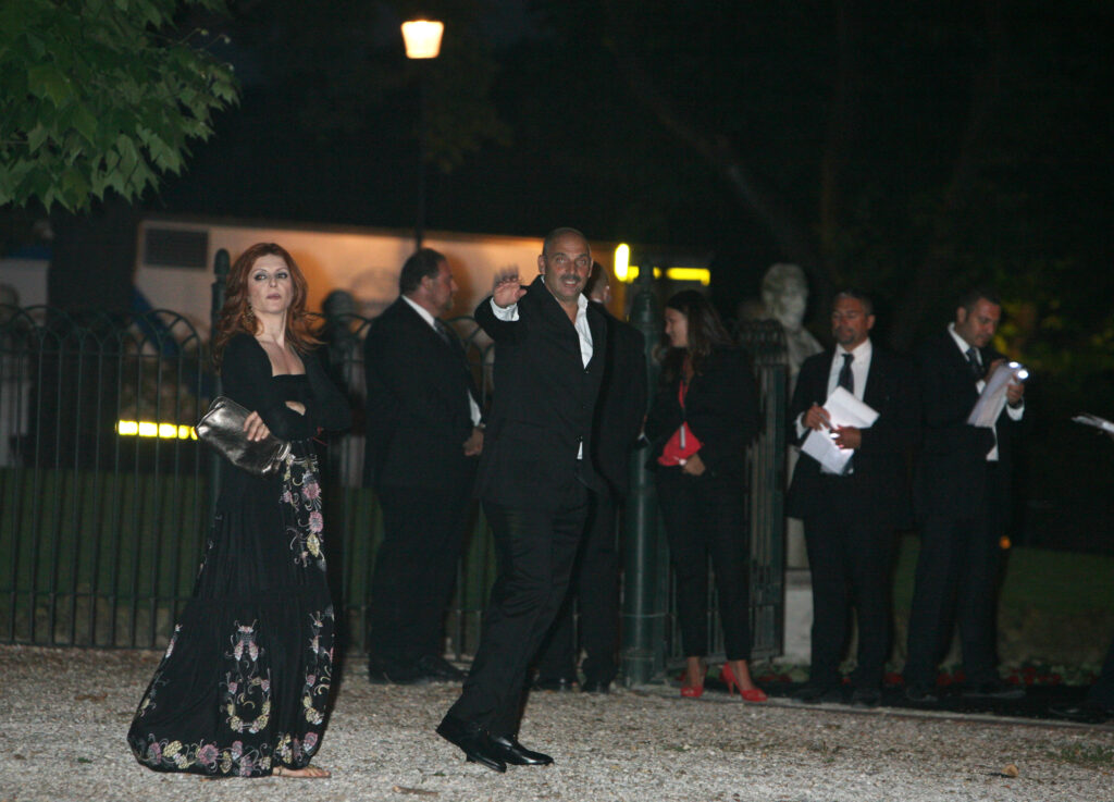 Flavio Briatore Wedding Reception - Dinner