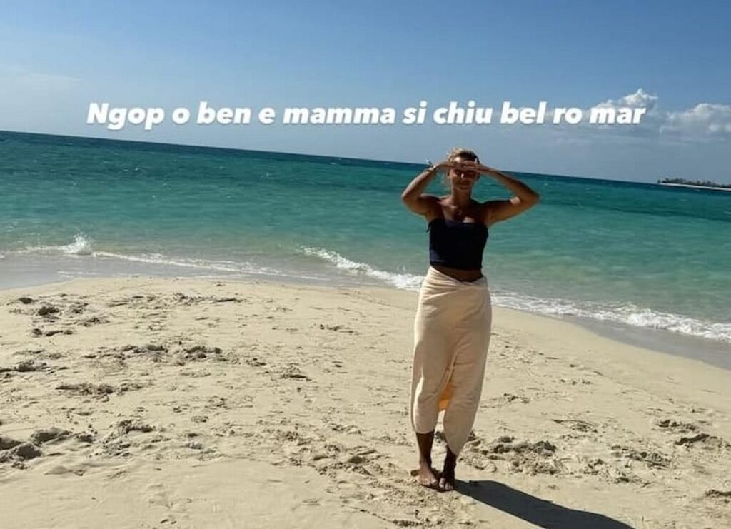 chiara frattesi geolier dedica napoletano